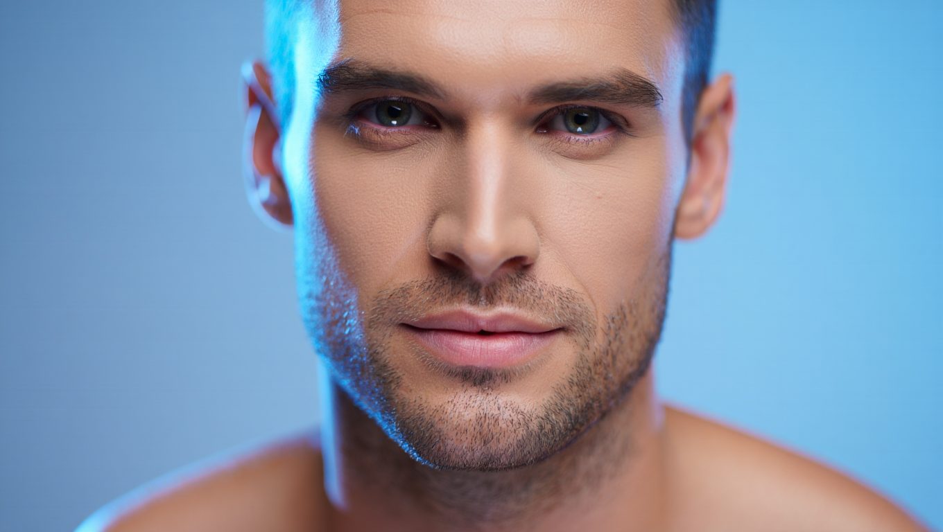 visage masculin skintech tarbes
